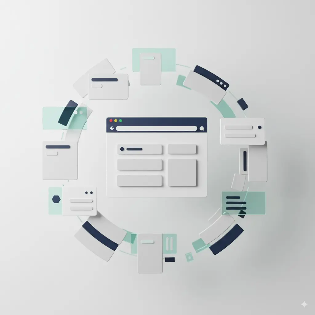 Template website example